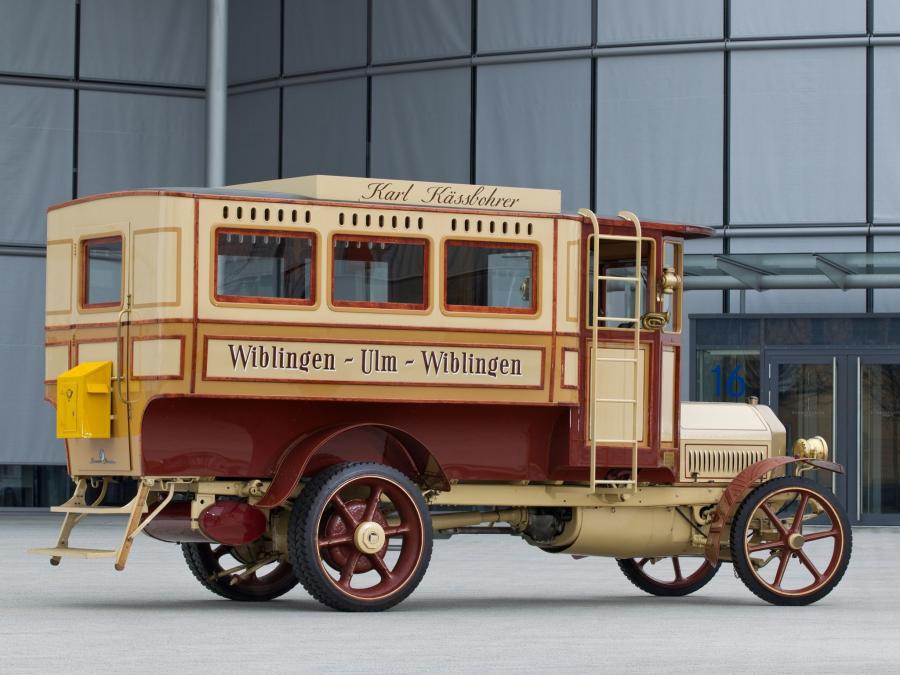  Saurer 3-Tonnen Kassbohrer Omnibus 1911 года  (фото 6 из 8)